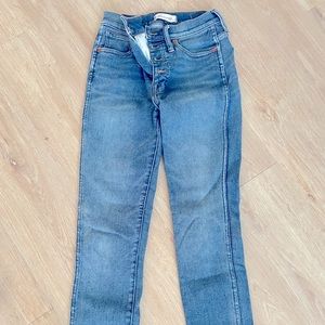 Madewell 10” High Rise Skinny Jean size 26